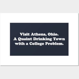 Visit Athens, Ohio Posters and Art